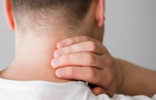 Ilustrasi kulit leher