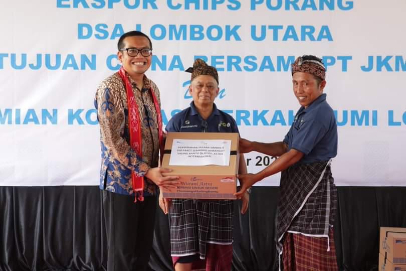 Petani porang Lombok Utara mendapat dukungan Astra untuk melakukan ekspor ke China