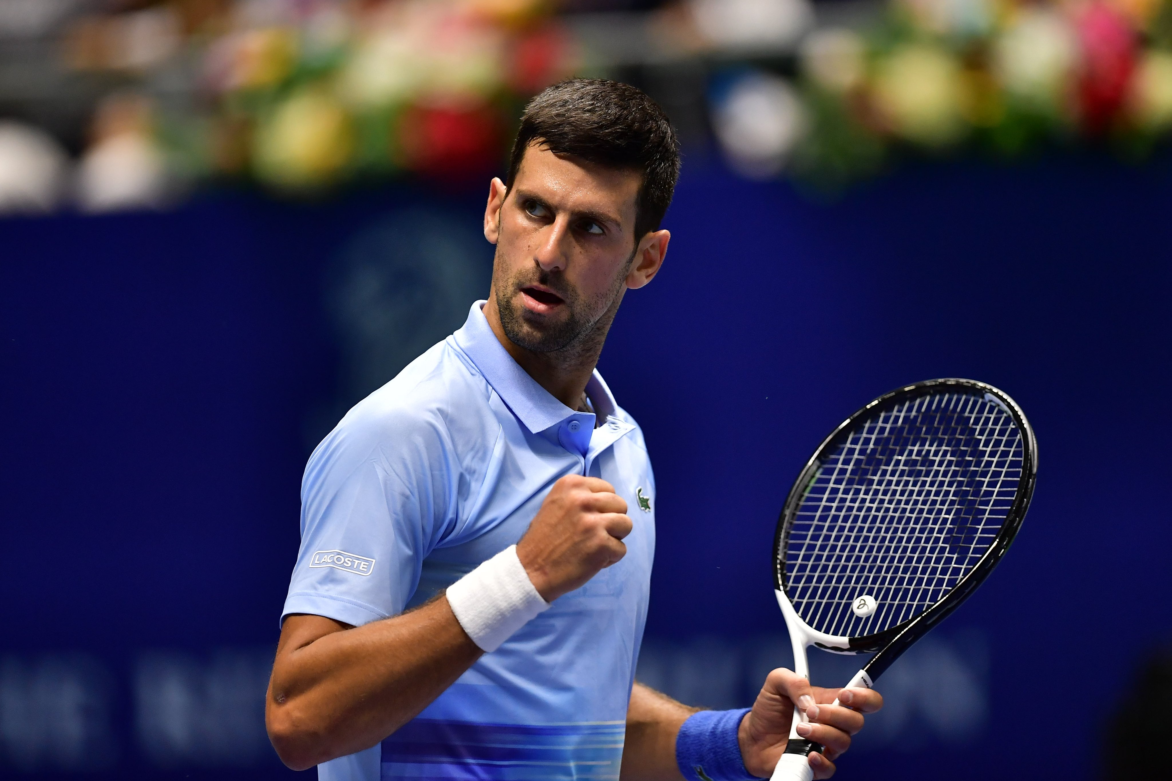 Petenis Serbia Novak Djokovic