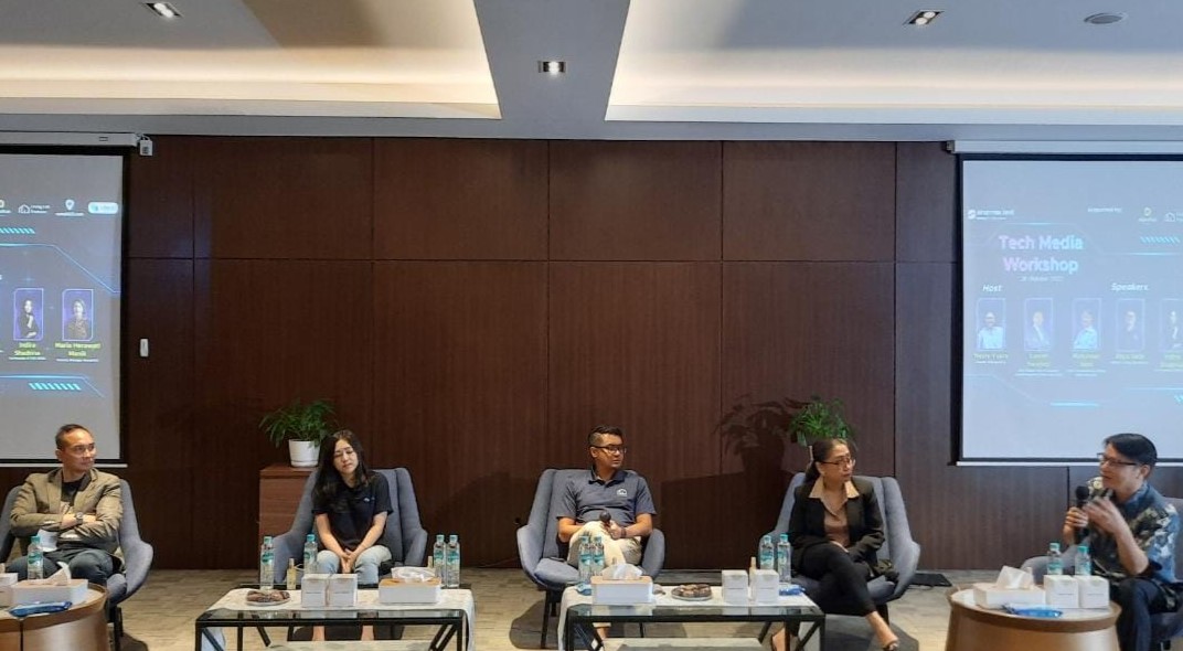 Tech Media Workshop bertema The Next Wave Proptech Ecosystem in Indonesia pada Rabu (26/10) di Marketing Office BSD City.