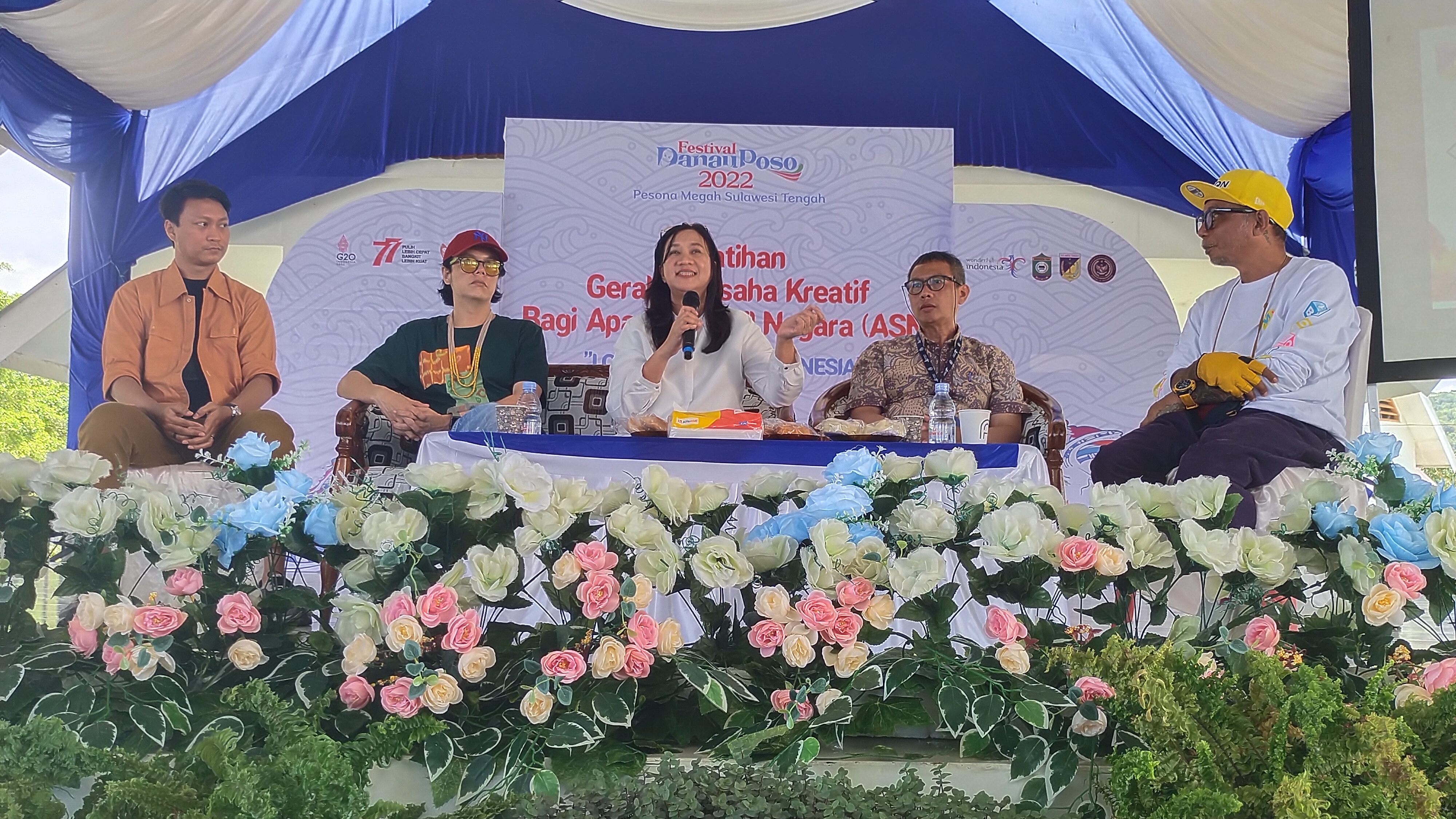 Ekonomi Kreatif Tumbuh di Lahan Festival Danau Poso