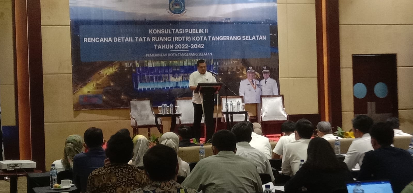 Konsultasi pubik Raperwal RDTR Tangsel 2022-2042