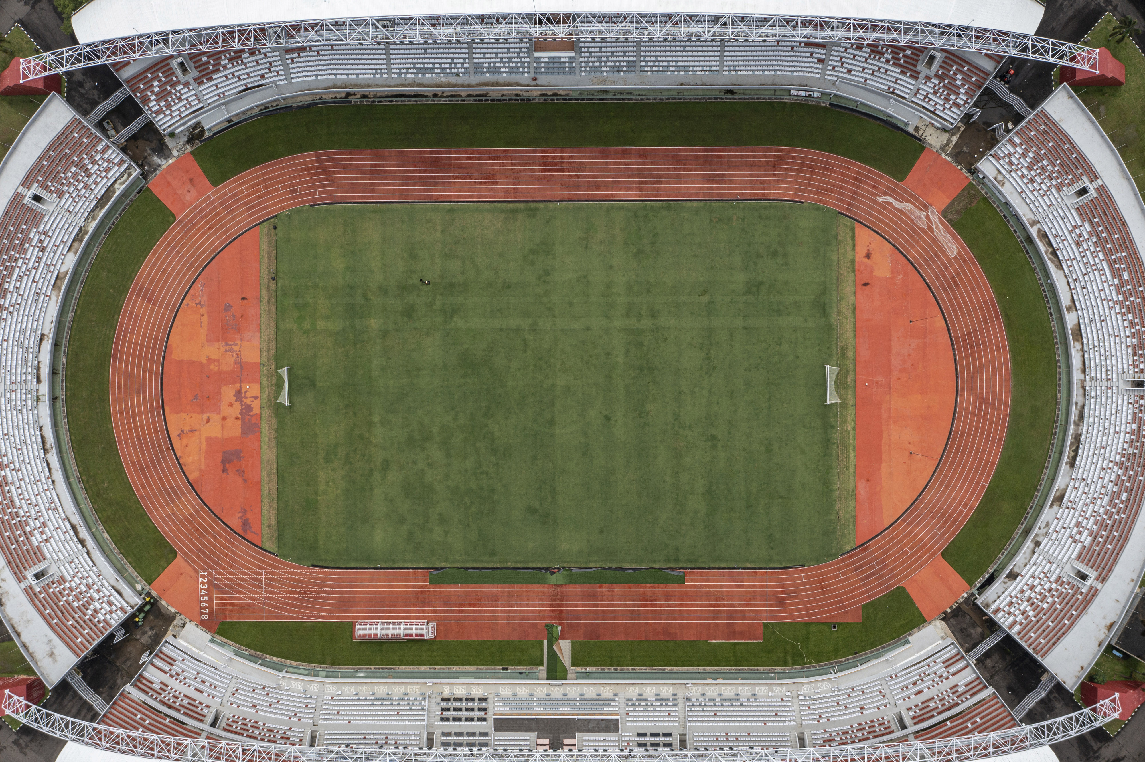 Stadion Gelora Sriwijaya Jakabaring (GSJ) yang diperuntukkan untuk venue Piala Dunia U-20 2023 di Jakabaring Sport City (JSC), Palembang.