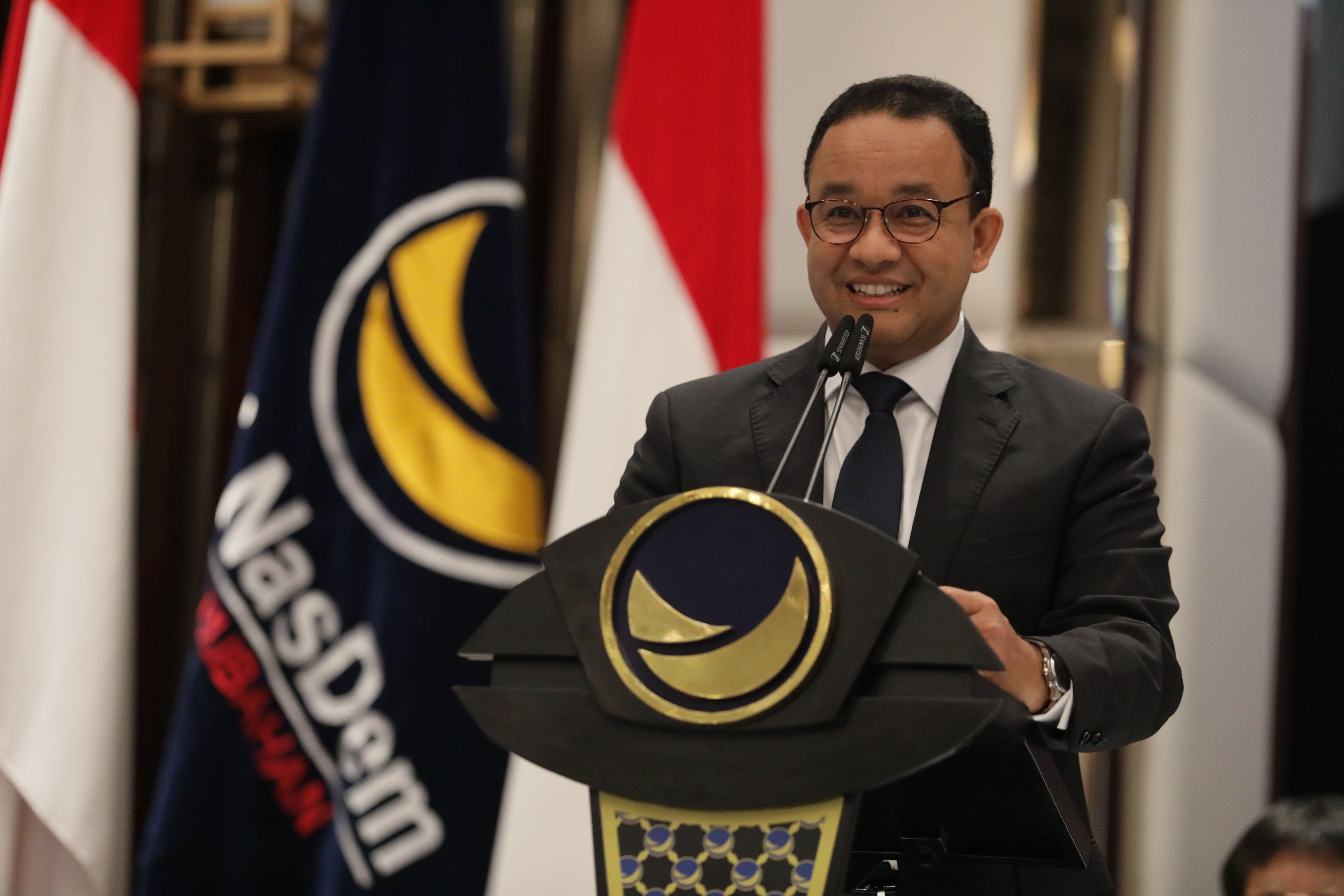 Calon presiden (Capres) yang diusung Partai NasDem, Anies Baswedan.