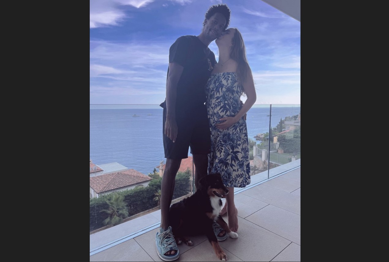 Petenis Ukraina Elina Svitolina dan suaminya Gael Monfils