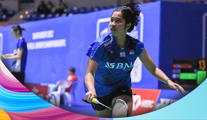 Tunggal putri Indonesia Ester Nurumi Tri Wardoyo