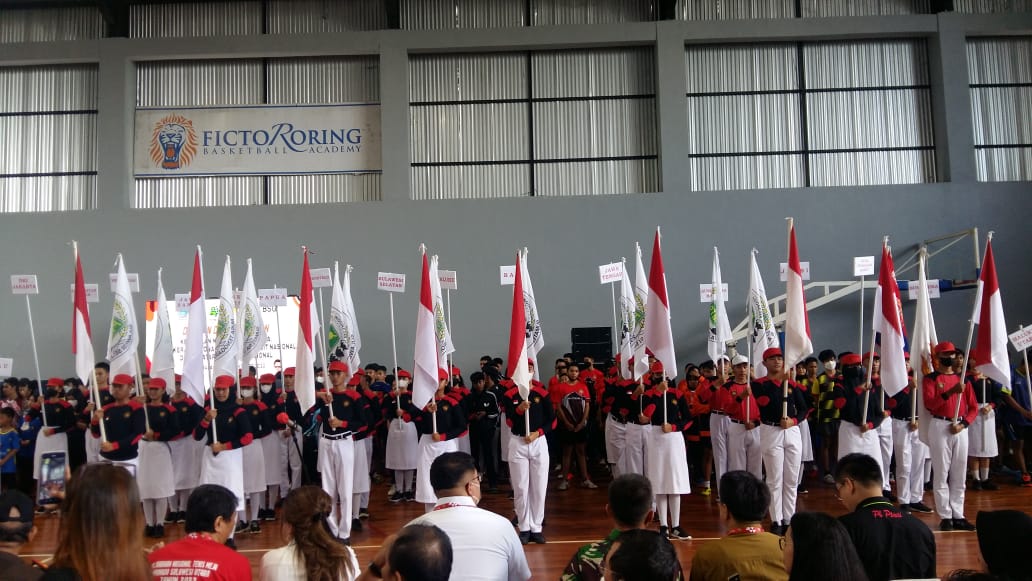 Kejuaraan Nasional (Kejurnas) 2022 di Manado, Sulawesi Utara.