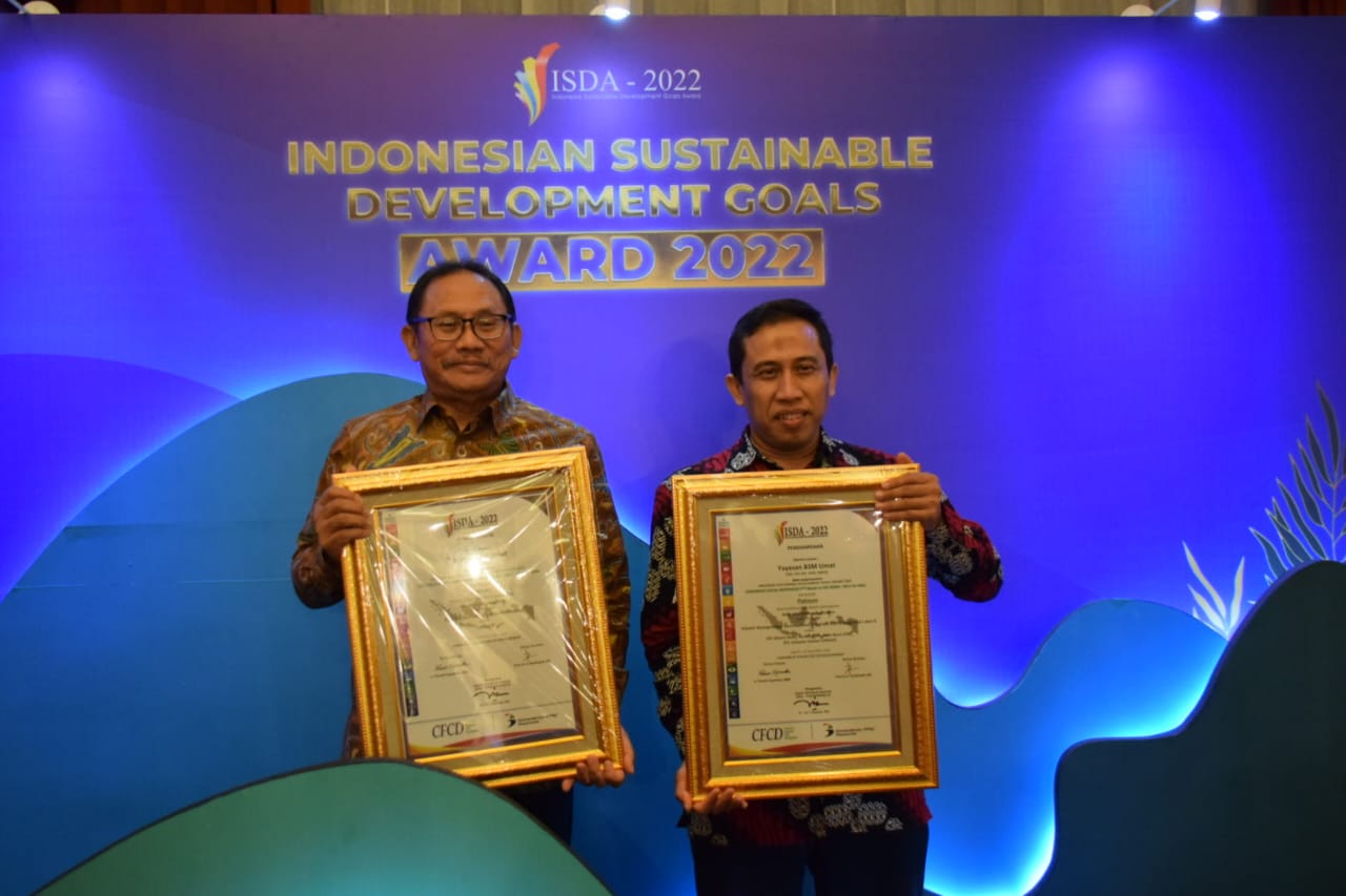 Penghargaan ISDA 2022 untuk BSI Maslahat