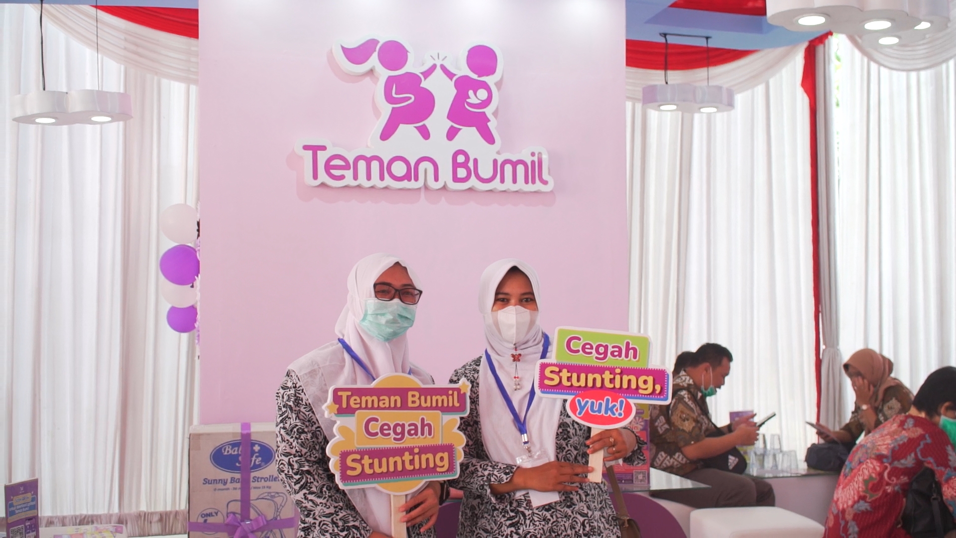 Pada HUT ke-5 aplikasi parenting Teman Bumil menggelar edukasi tentang kehamilan di Jakarta, Senin (28/11). 