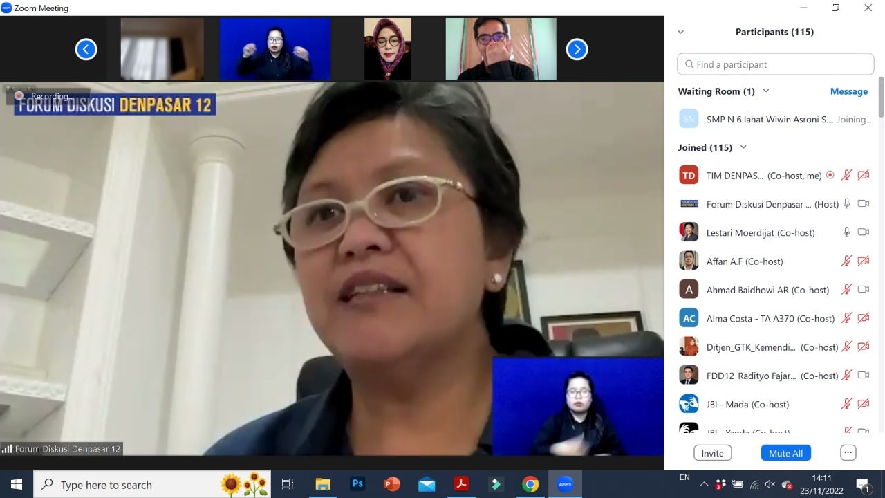 Wakil Ketua MPR RI, Lestari Moerdijat