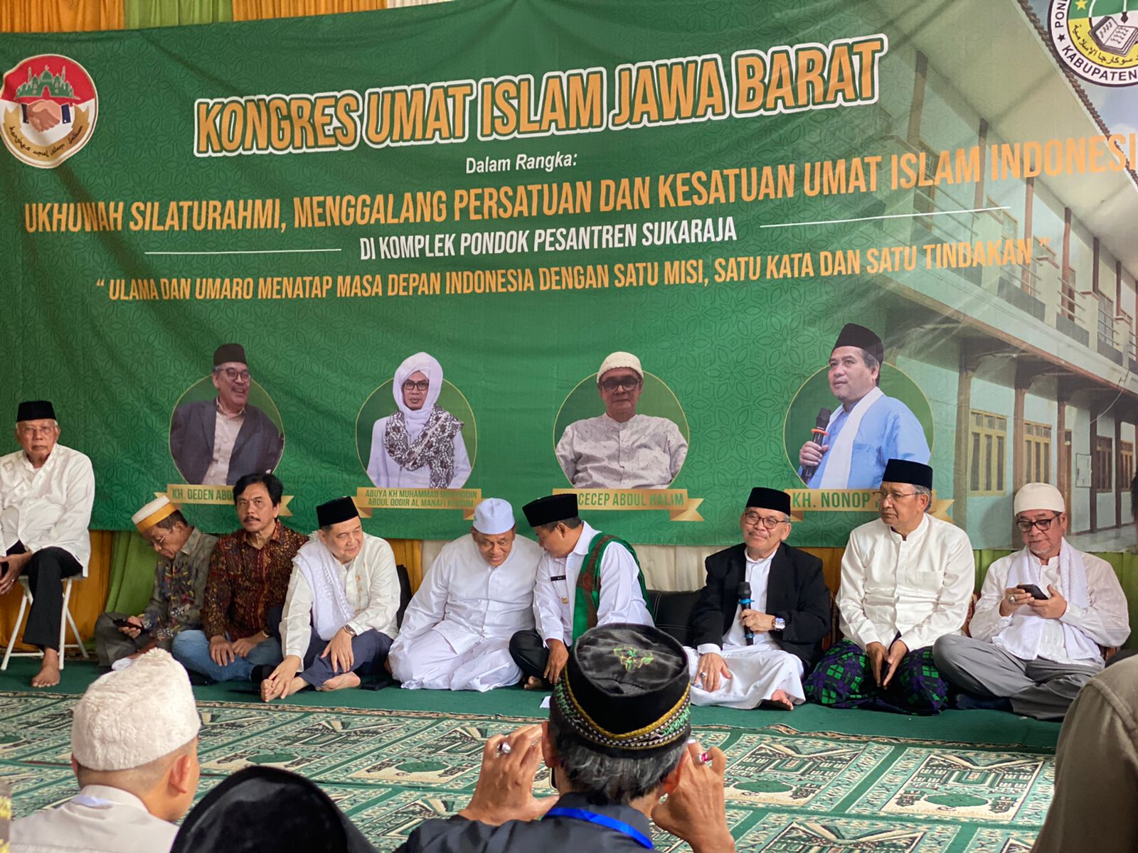 Kongres Umat Islam di Pondok Pesantren Sukaraja, Garut, Jawa Barat, Jumat (18/11/2022) yang dibuka Wagub Jabar Uu Ruzhanul Ulum