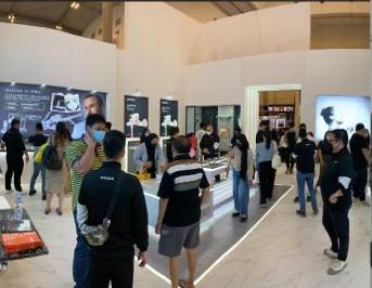 Booth PT Onda Mega Industri hadir pada ajang Indo Build Tech 2022 di Indonesia Convention Exhibition BSD, Tangerang.