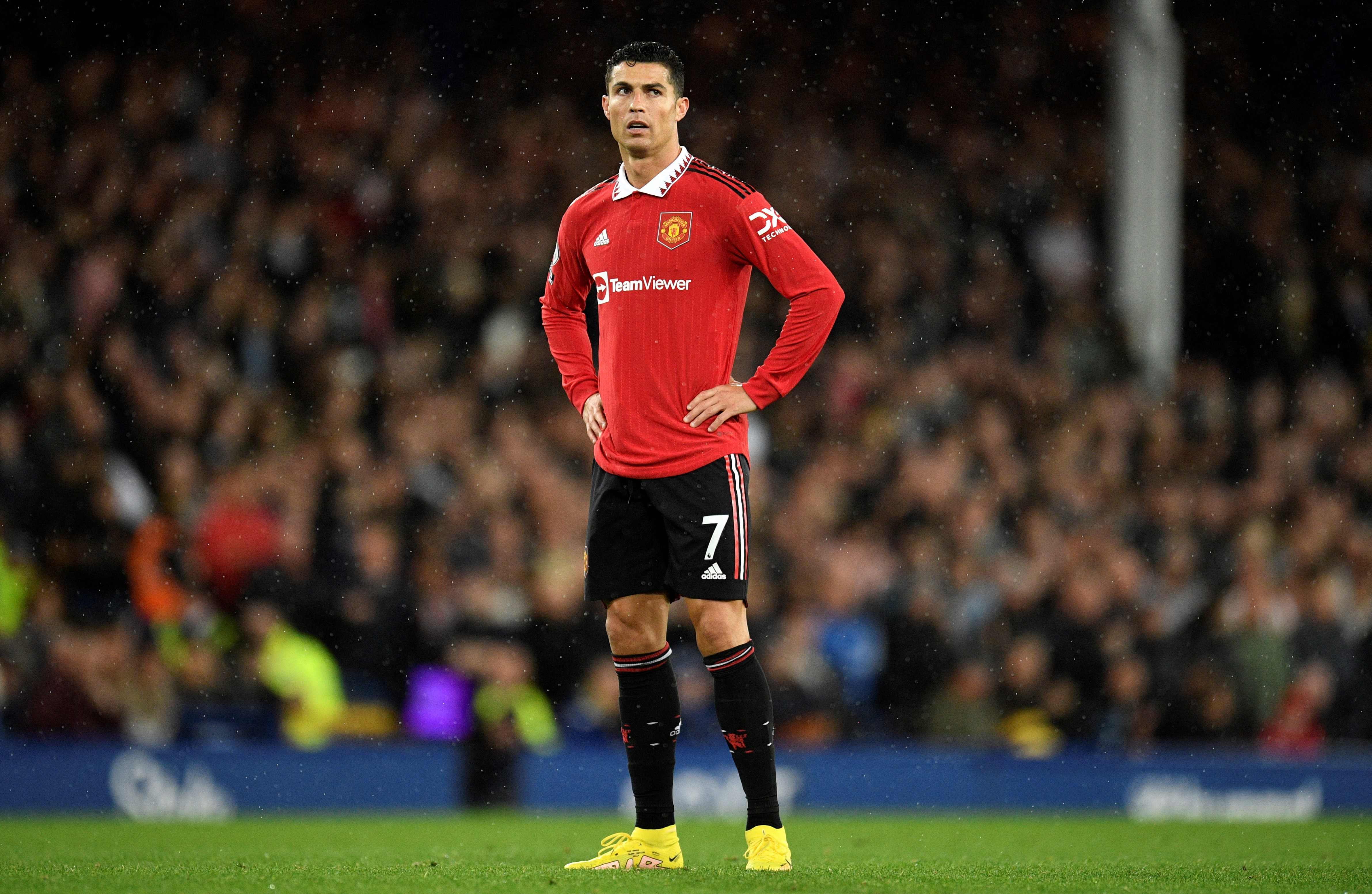 Penyerang Manchester United Cristiano Ronaldo