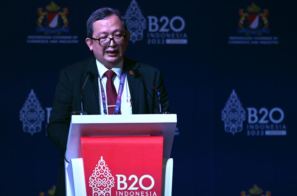 Ketua Task Force FoWE Hamdhani Dzulkarnaen.