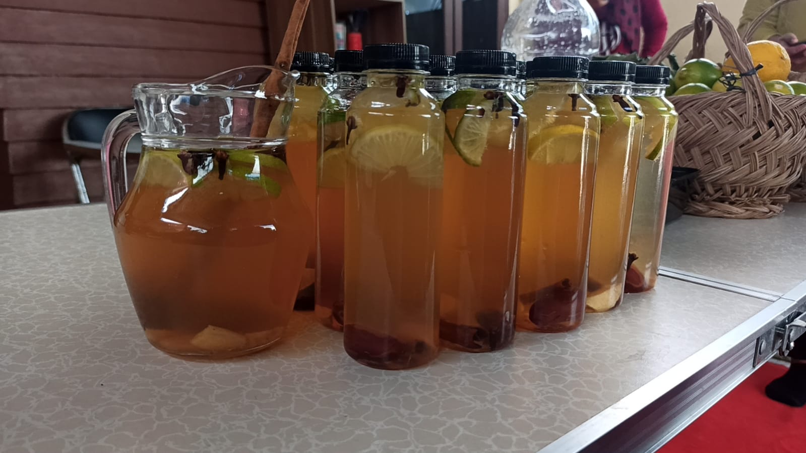 Minuman herbal salah satu upaya menjaga imun agar tetap fit.