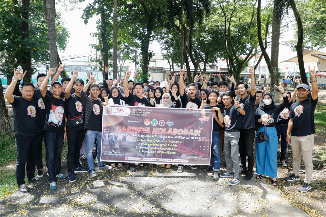 Kolaboras menjadi pilihan relawan milenial ganjar di Sumsel mewujudkan ketahanan pangan di masyarakat.