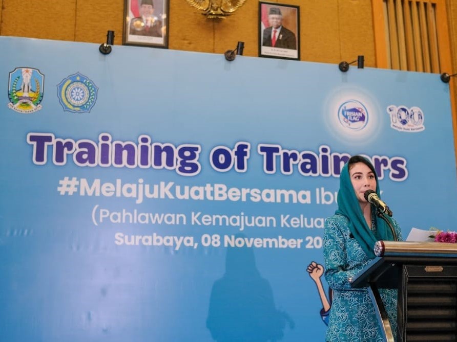 Ketua TP PKK Provinsi Jawa Timur Arumi Bachsin. 