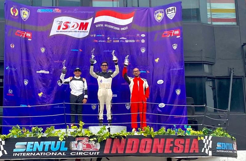 Dypo Fitramadhan di podium juara ISSOM 2022