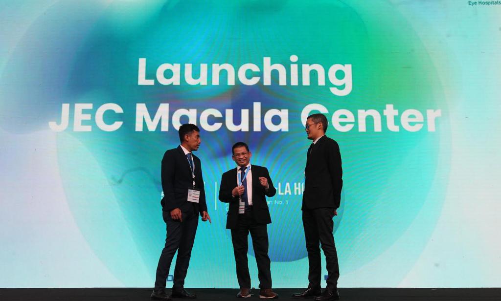Acara Launching JEV Macula Center di di RS Mata JEC @ Menteng, Jakarta.