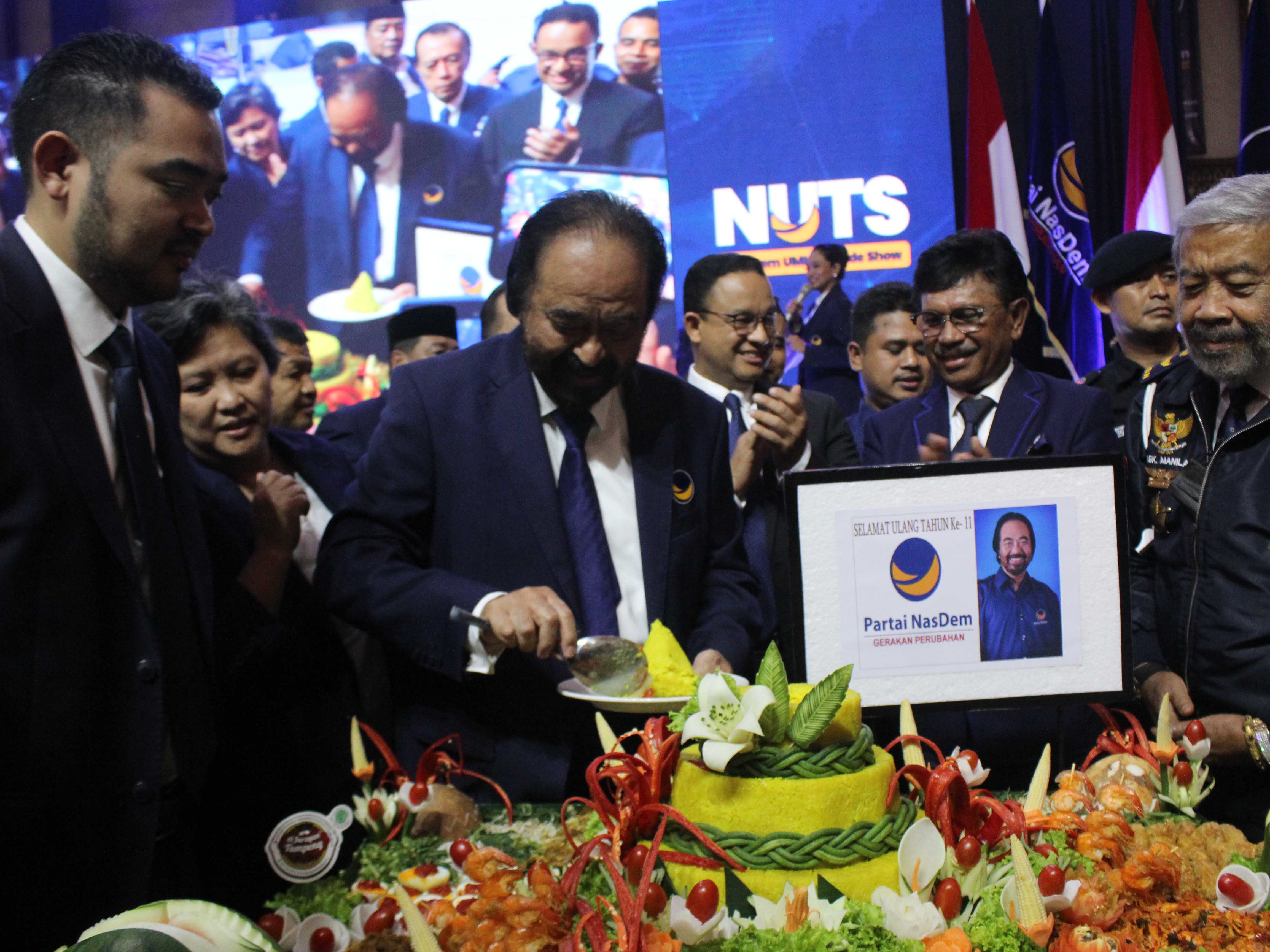 Survei Median: Elektabilitas NasDem Melesat Nyaris Dua Kali Lipat