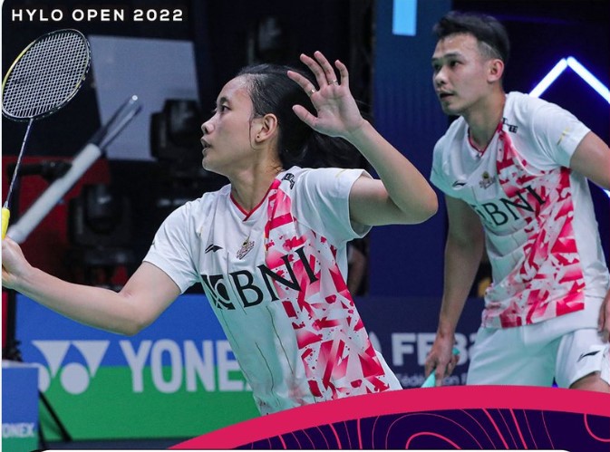 Ganda campuran Indonesia Rinov Rivaldy/Pitha Haningtyas Mentari