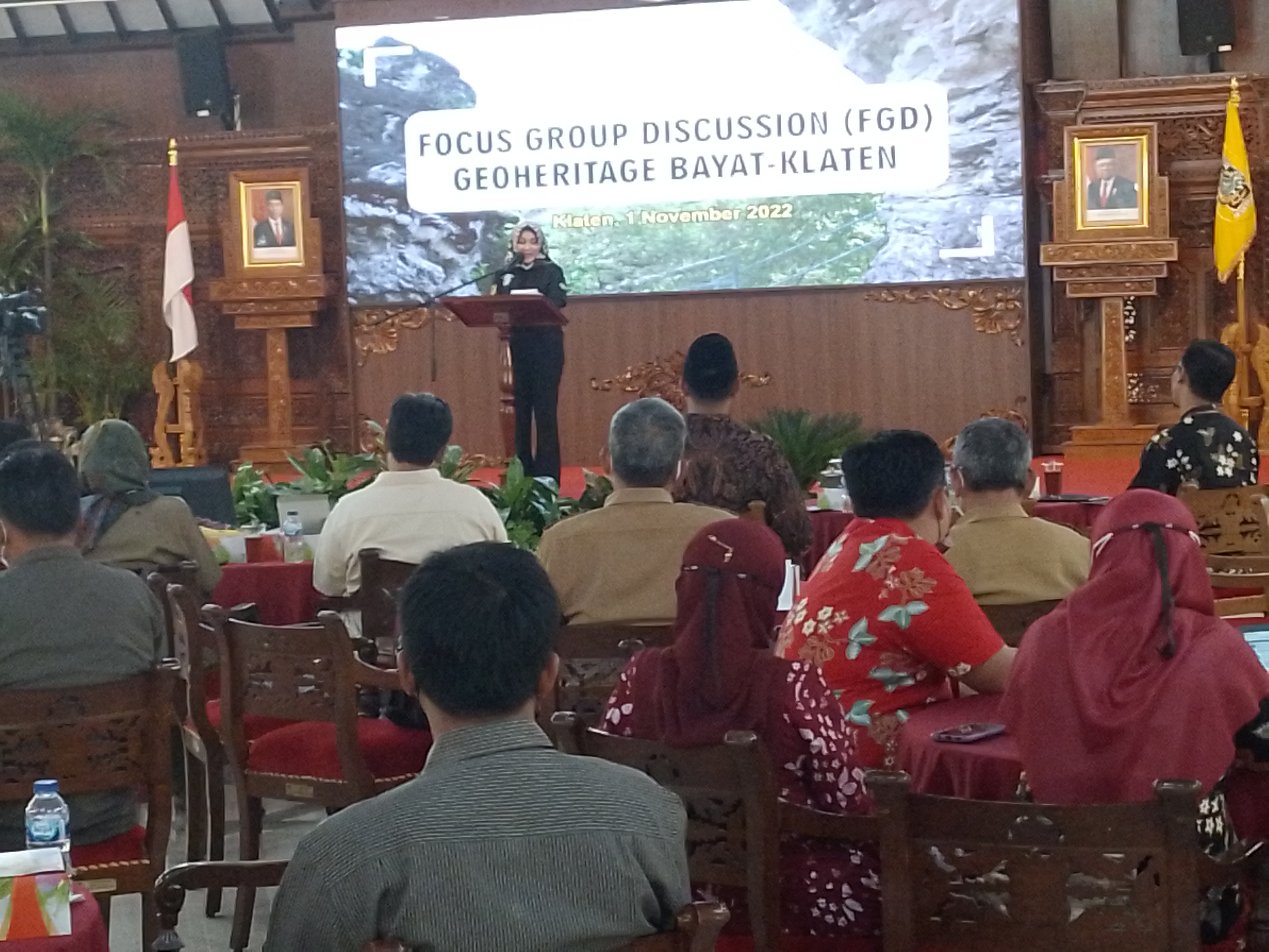 Pemkab Klaten menggelar FGD pelestarian  geoheritage Bayat
