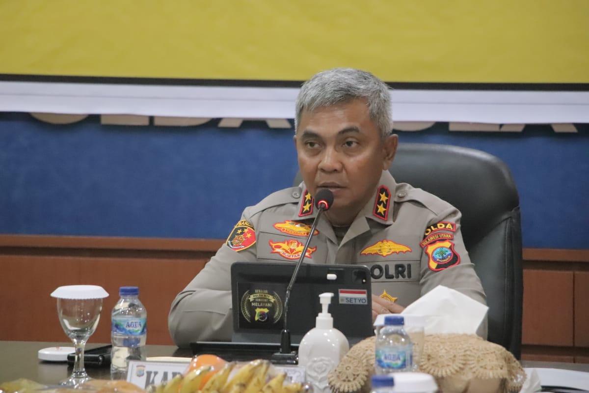 Kapolda Sulawesi Utara Inspektur Jenderal  Setyo Budiyanto