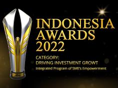 Penghargaan Indonesia Awards 2022 kategori Driving Investment Growth untuk Aice Group