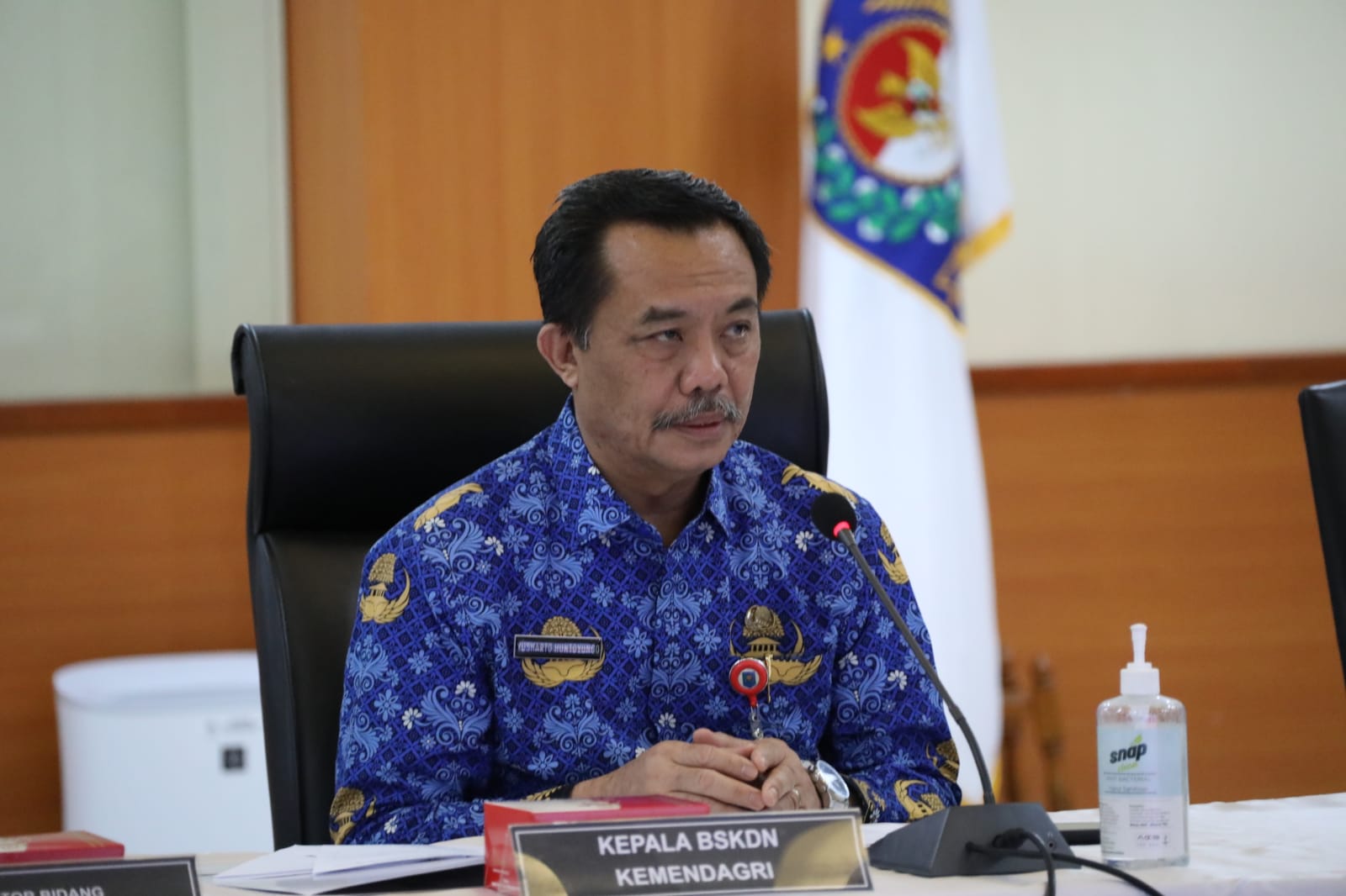 Kepala BSKDN Kemendagri Yusharto Huntoyungo