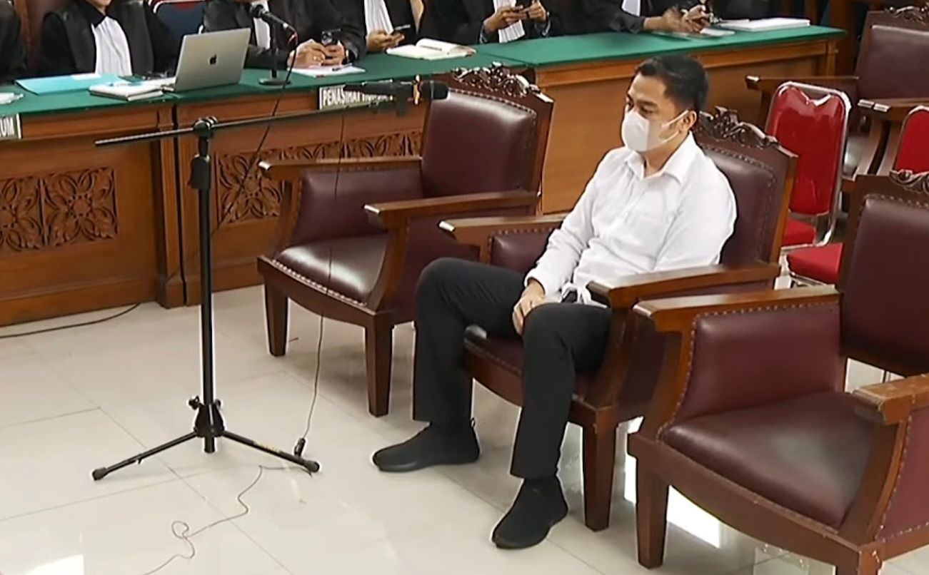 Terdakwa kasus obstruction of justice terkait pembunuhan berencana terhadap Brigadir J, Arif Rachman Arifin. 