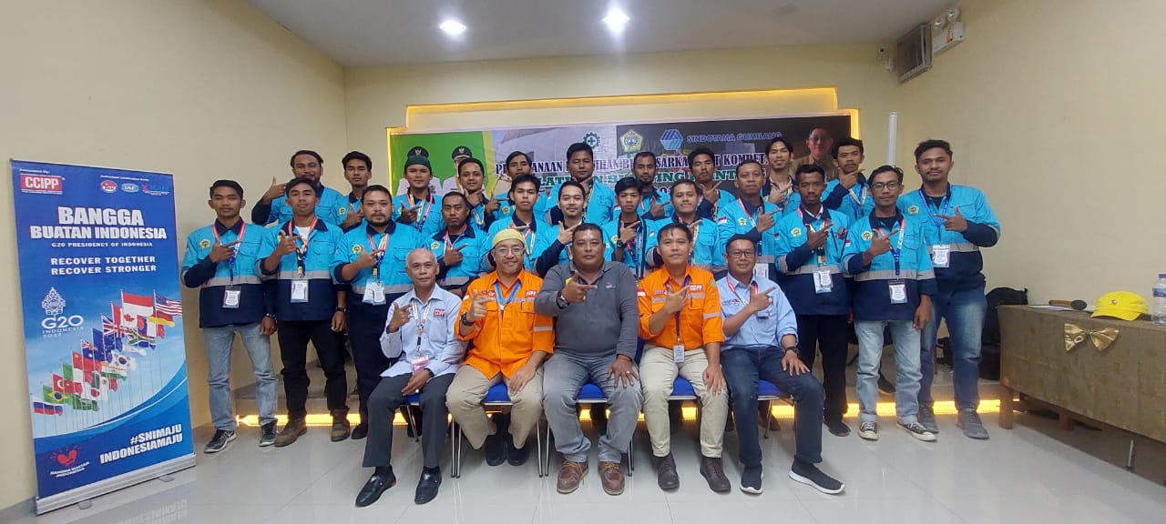Pelatihan Blasting Painting di Kepri