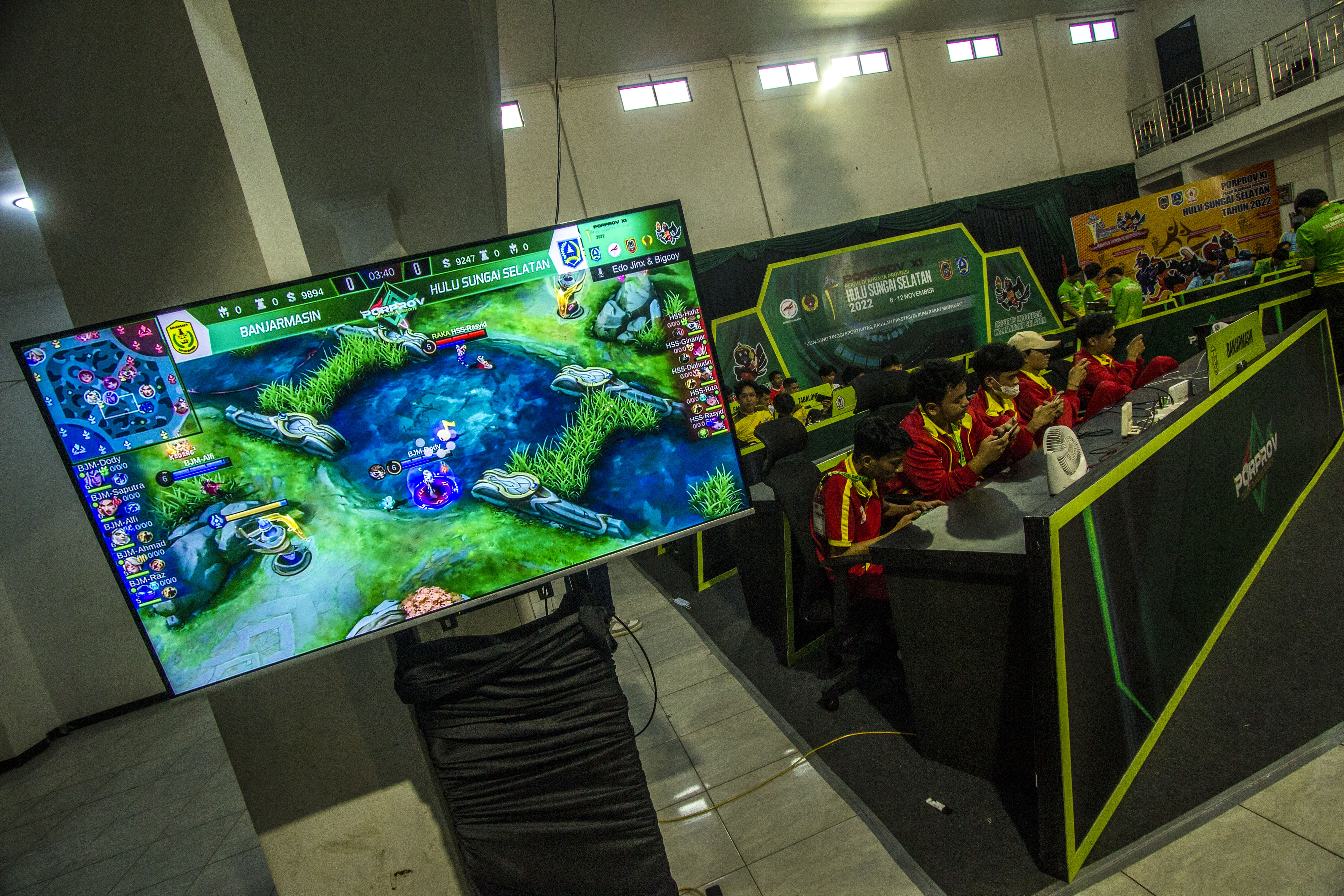 Ilustrasi--Pertandingan esport