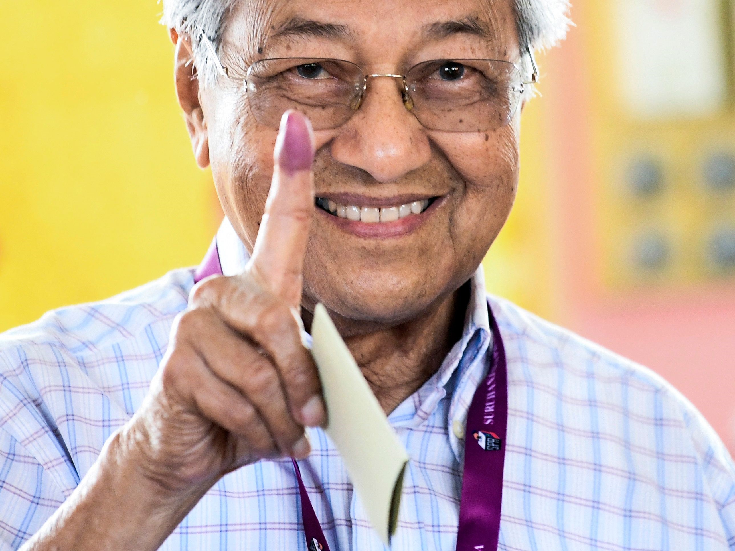 Mahathir Mohamad.