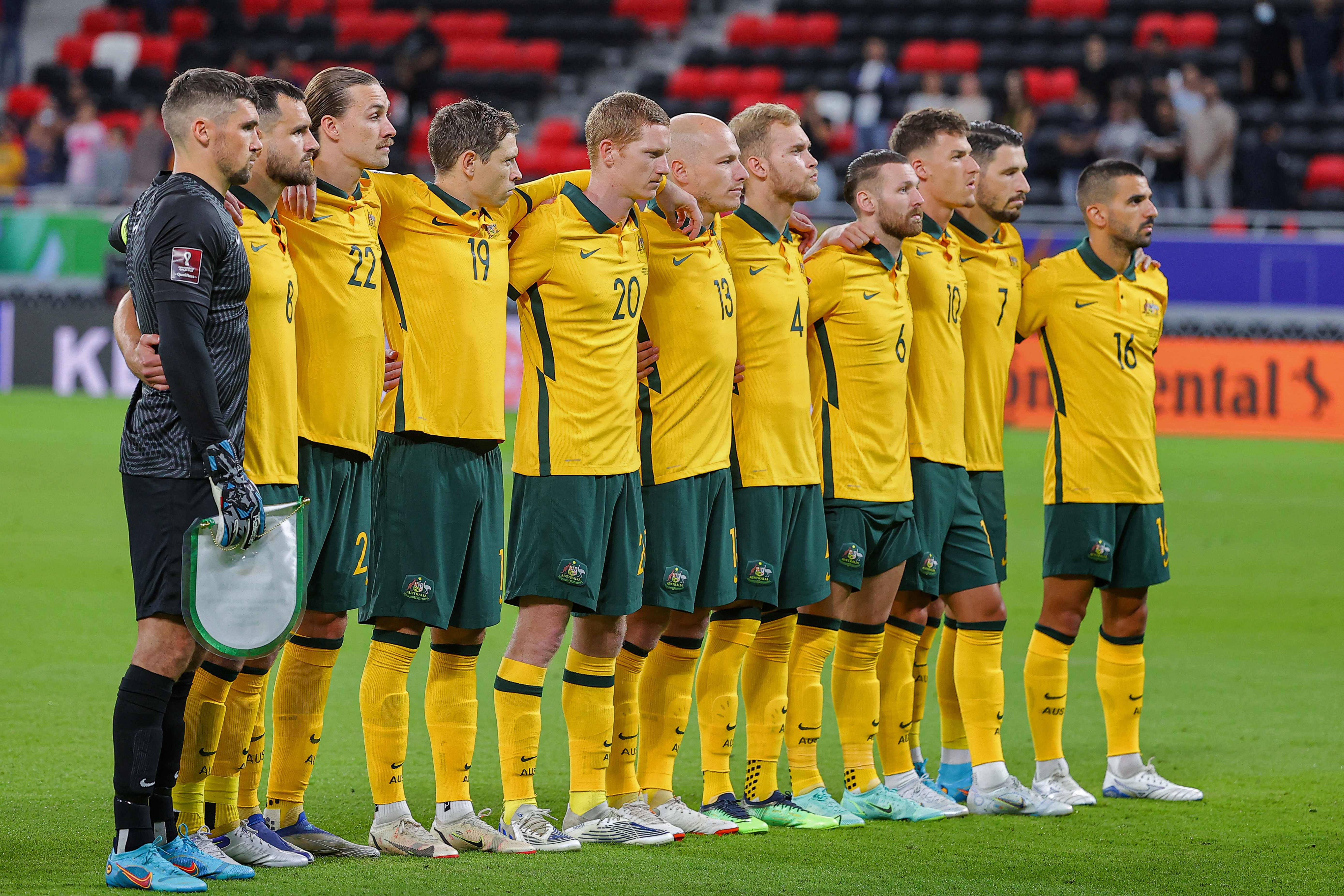 Para pemain timnas Australia