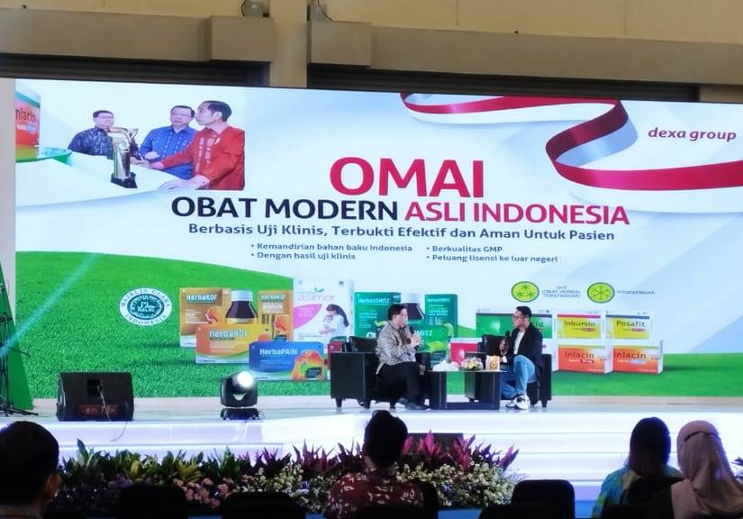 Acara Talkshow bertajuk “Menuju Kejayaan Obat Modern Asli Indonesia” yang digelar Dexa Group di Jakarta.