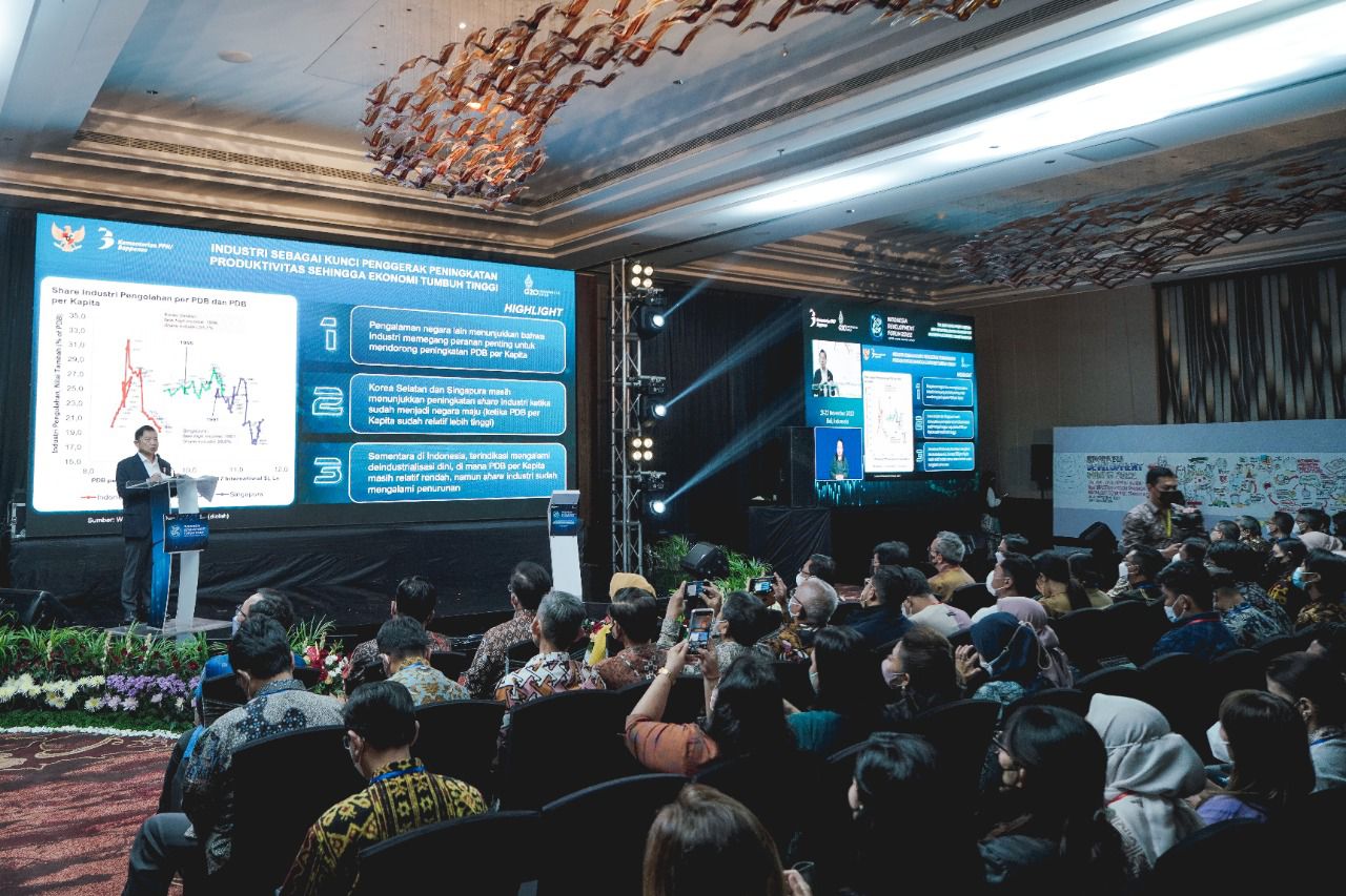  Acara puncak Indonesia Development Forum (IDF) 2022