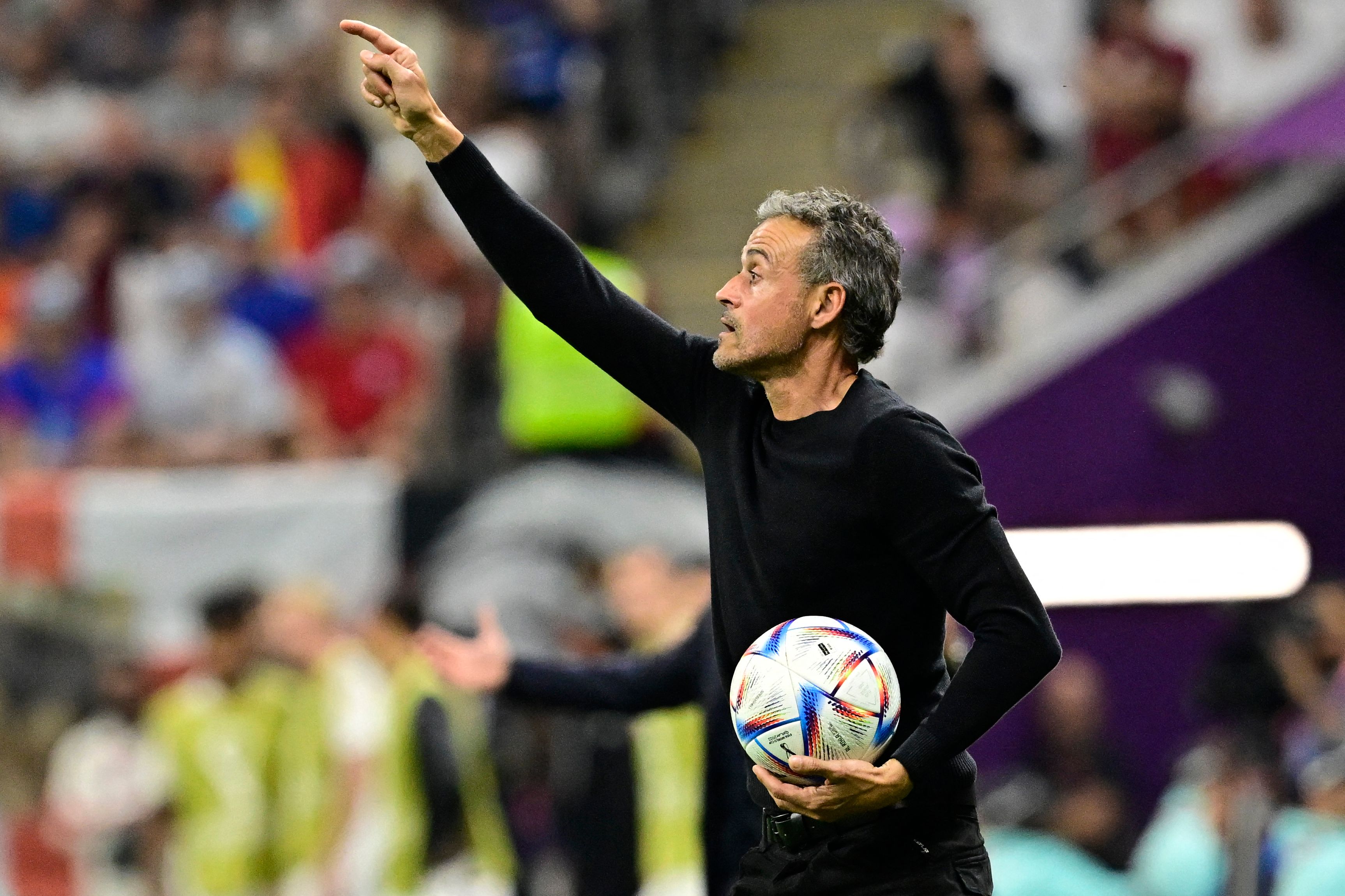 Pelatih timnas Spanyol Luis Enrique