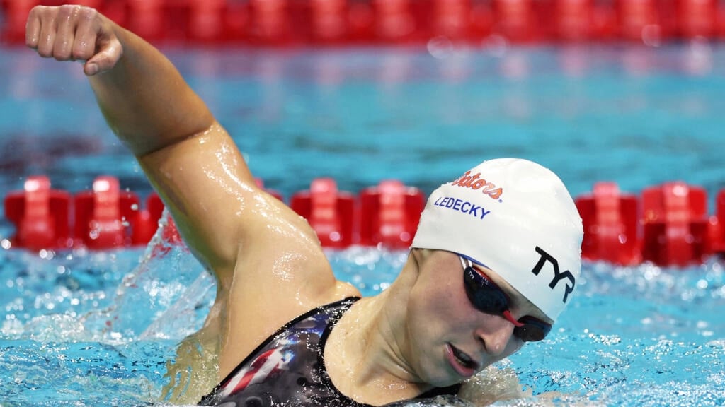 Perenang AS Katie Ledecky