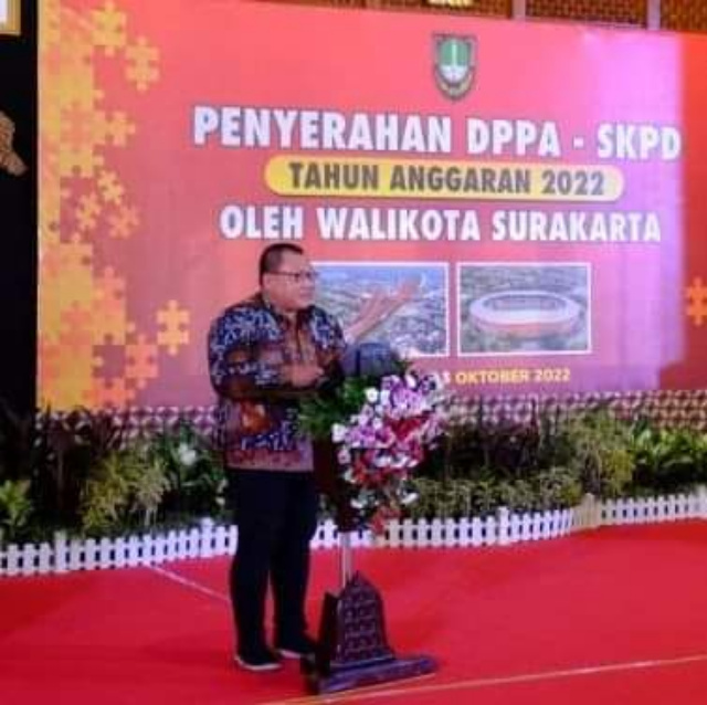 Ketua DPRD Surakarta, Budi Prasetyo.