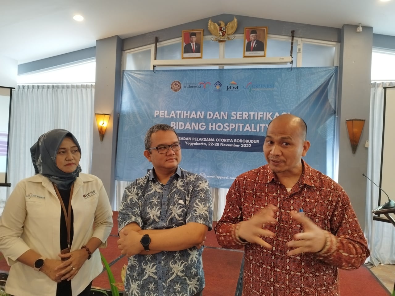 Badan Otorita Borobudur (BOB) berkolaborasi dengan Lembaga Sertifikasi Profesi (LSP) Pariwisata dan Spa Indonesia akan melaksanakan kegiatan