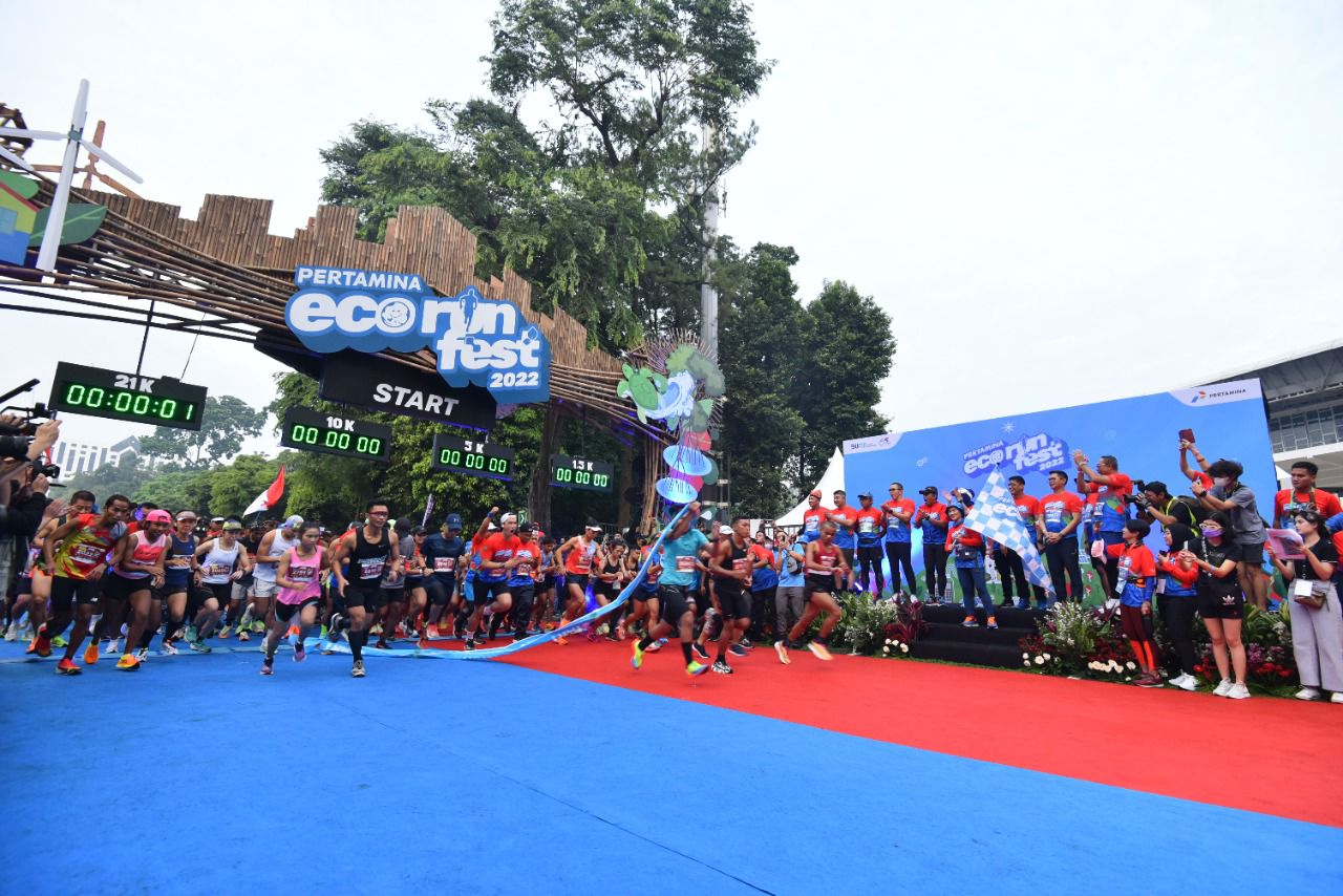 Ajang Pertamina Eco-RunFest 2022