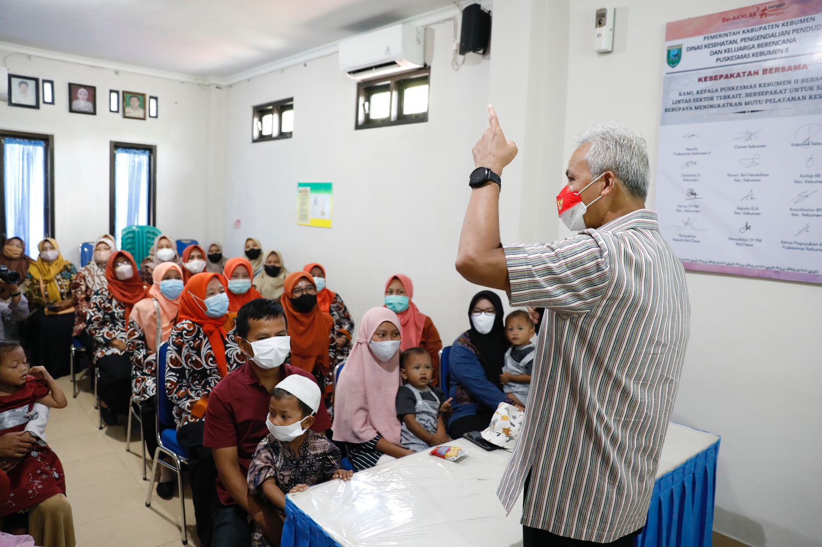 Ganjar Kebut Penuruan Stunting di Jateng, Targetkan Turun 14% Tahun Depan