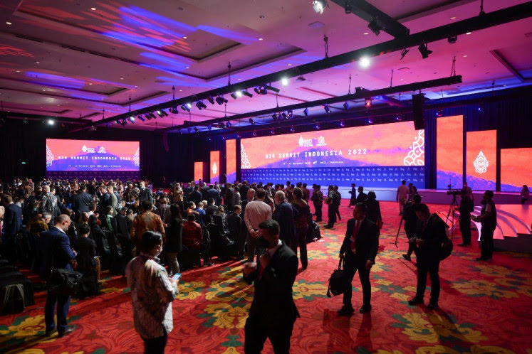 Salah satu event di KTT G20, Bali