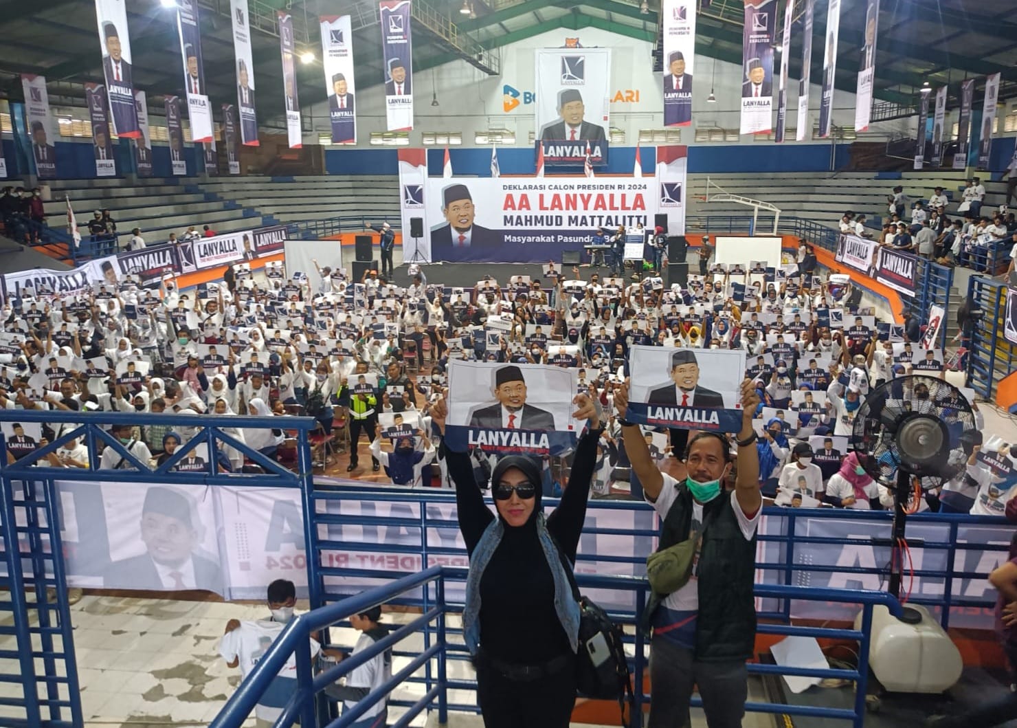 Deklrasi KETUA DPD AA LaNyalla Mahmud Mattalitti jadi capres 2024