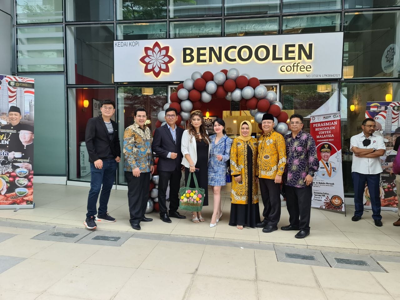 Pembukaan cabang baru Bencoolen Coffee di Malaysia.