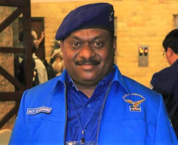 Sekretaris Fraksi Partai Demokrat DPR Provinsi Papua, Boy Markus Dawir.