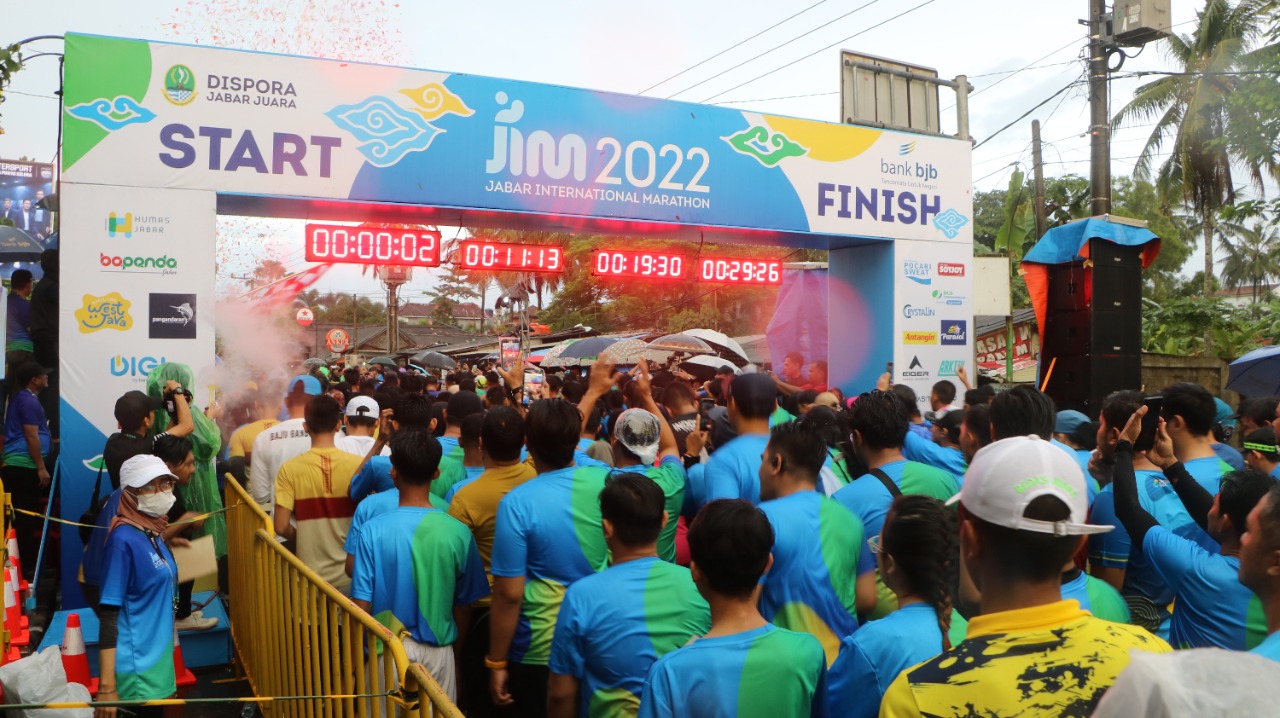 Ajang Jabar International marathon 2022