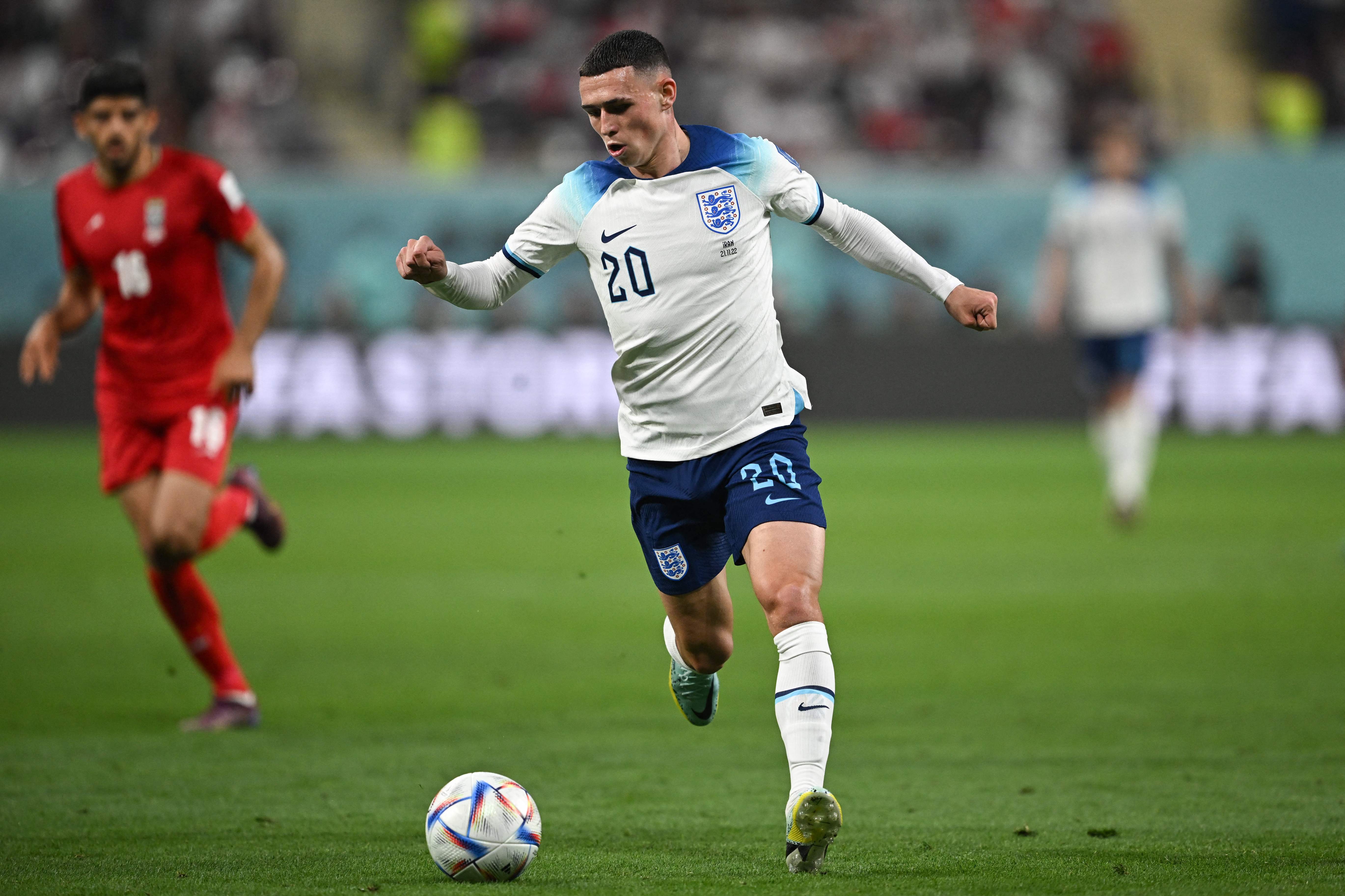 Penyerang timnas Inggris Phil Foden