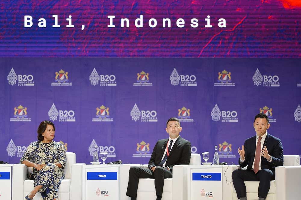  Di Forum B20 Anderson Tanoto Paparkan Peran Swasta Dukung Ekonomi Berkelanjutan
