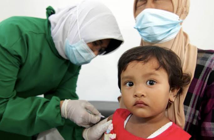 66,46% Anak Telah Divaksinasi Lengkap